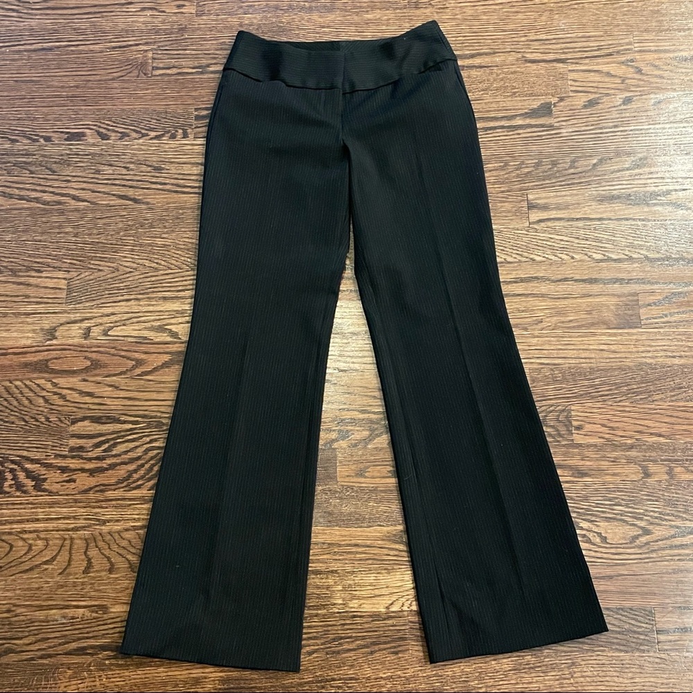 Express Pin Stripe Wide Leg Dress Pants